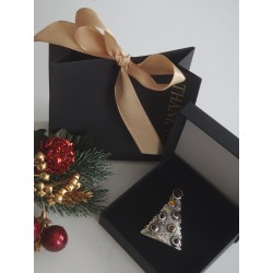 Unikatowy wisior świąteczna choinka