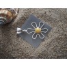 Colgante con ámbar báltico en engaste de plata. |AmberWave