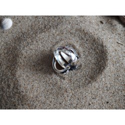 Unique ring with small rose | AmberWave