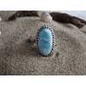 Unique ring with larimar | AmberWave