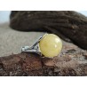 Unique ring with honey amber | AmberWave