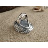 Ring with beautiful amber in original setting | AmberWave