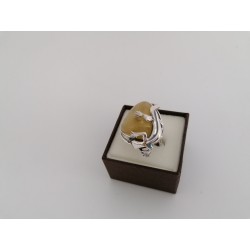 Unique ring with lizard | AmberWave