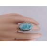 Unique ring with larimar | AmberWave